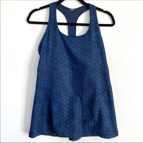 lululemon athletica Tops - Lululemon Power Up Geometric Racerback Tank Top III